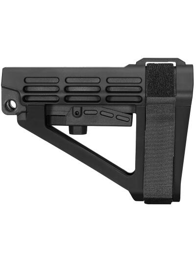 SB Tactical SBA4X01SB SBA4 X Black Adjustable Synthetic AR-Platform