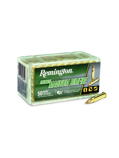 Remington Ammunition 20023 Magnum Rimfire  17HMR 17gr Jacketed Hollow Point 50 Per Box/40 Case