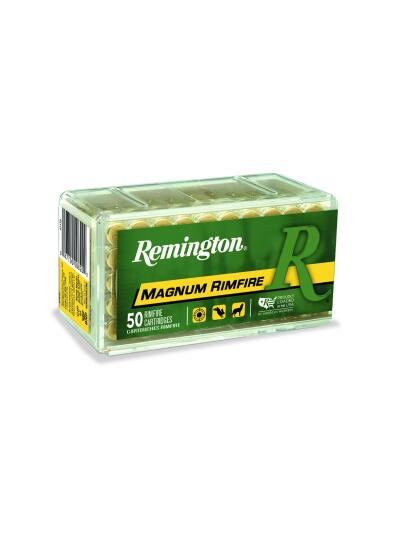Remington Ammunition 20025 Magnum Rimfire 17HMR 20gr Jacketed Soft Point 50 Per Box/40 Case