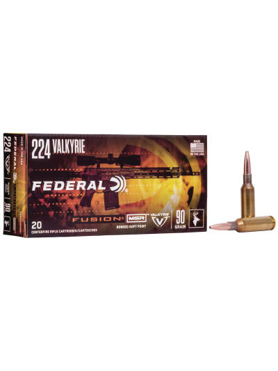 224 Valkyrie 90gr Fusion 20rd