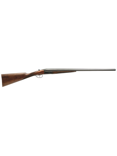 Dickinson ST1226DH Estate  12 Gauge with 26" Black Barrel, 3" Chamber, 2rd Capacity, Color Case Hardened Metal Finish, Oil Turkish Walnut Stock & Double Trigger Right Hand (Full Size)