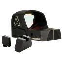 AmeriGlo HVN04 Haven Carry Ready Combo Matte Black 1 x 1.10" x 0.75" 5 MOA  Red Dot