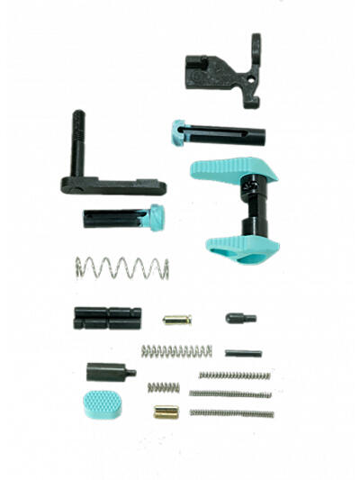 Timber Creek Outdoors ARLPKRE Lower Parts Kit  Robin's Egg Blue Aluminum for AR-15