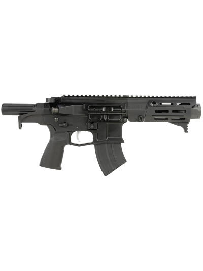 Maxim Defense MXM50801 PDX 505-SPS 7.62x39mm Caliber with 5.50" Barrel, 20+1 Capacity, Black Metal Finish, Black Polymer Grip