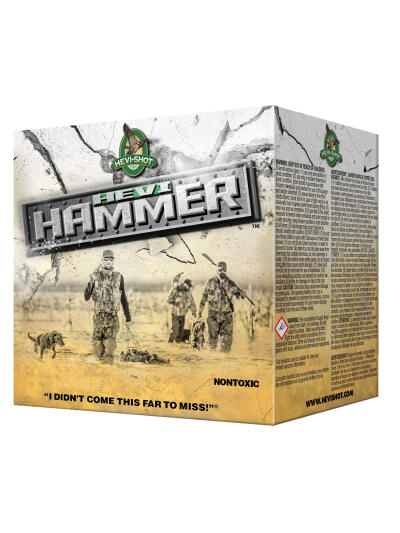 HEVI-Shot HS28304 HEVI-Hammer  12Gauge 3.50" 1 1/2oz 4Shot 25 Per Box/10 Case