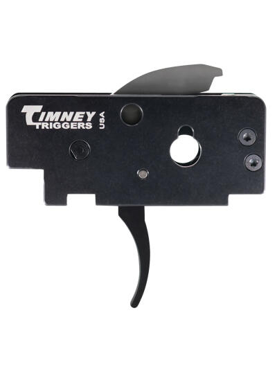 Timney Triggers MP5 Replacement Trigger  Black Curved Two-Stage 4 lbs Pull for HK 91/93/94 & MP5