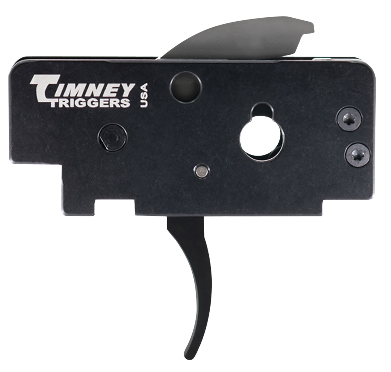 Timney Triggers MP5 Replacement Trigger Black Curved Two-Stage 4 lbs Pull for HK 91/93/94 & MP5