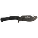 Templar Knife HBK321 Reagan Field Dressing 4.60" Fixed Gut Hook Plain Powder Coated D2 Steel Blade/ 4.55" Black G10 Handle