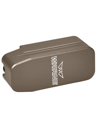 Warne 5003   Extension PMAG 556 5rd Compatible w/ PMAG 30 Round Magazines Flat Dark Earth Hardcoat Anodized Aluminum