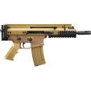 FN 38101241 SCAR 15P 5.56x45mm 30+1 7.50" Chrome Lined Steel Barrel, Flat Dark Earth Anodized Aluminum Picatinny Rail Receiver, FDE Polymer Grip, Ambidextrous
