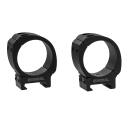 Wheeler 1133747 Sporter Scope Rings  Black 1" Low