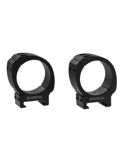 Wheeler 1133747 Sporter Scope Rings  Black 1" Low
