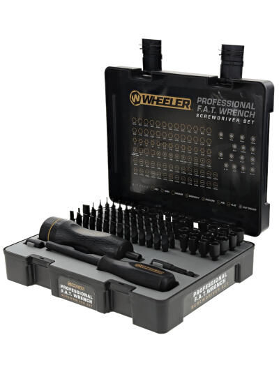 Wheeler 4001004 Pro F.A.T. Screwdriver Set 100 Pieces