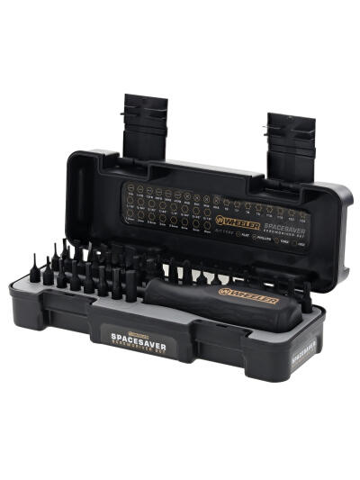 Wheeler 4001005 SpaceSaver Screwdriver Set Black 36 Pieces
