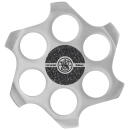 Smith & Wesson Knives 1193147 M&P Bullseye Throwing Circles Stainless Steel Includes Carry Case 4 Pack