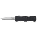 Schrade 1135967 Uproar  D/A OTF Bayonet Plain Satin D2 Steel Blade 4.25" Aluminum Handle