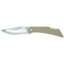 Schrade 1159301 Slingshot Lockback Folder 4" Recurve Clip Point/Satin AUS-10 Blade 5" G10 Handle