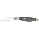 Old Timer 1149100 Heritage Series Middleman 340T 2" 1.70" 2.40" Folding Clip Point/Pen/Sheepsfoot D2 Steel Blade, 3.70" Gray Wood Laminate Handle
