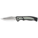 Old Timer 1137140 Trail Boss  3.70" Fixed Caper Plain Stainless Steel Blade 5.25" TPE Handle Includes Sheath