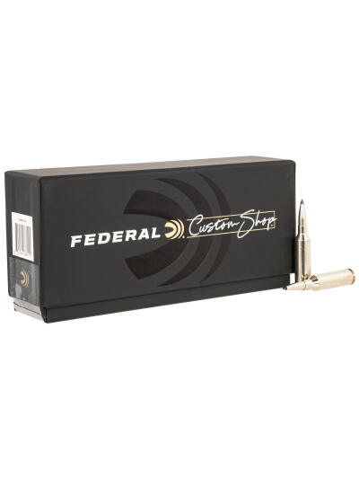 Federal FCS65PRCTA1SC Custom Rifle Ammo Custom Shop 6.5PRC 130gr Terminal Ascent 20/Box