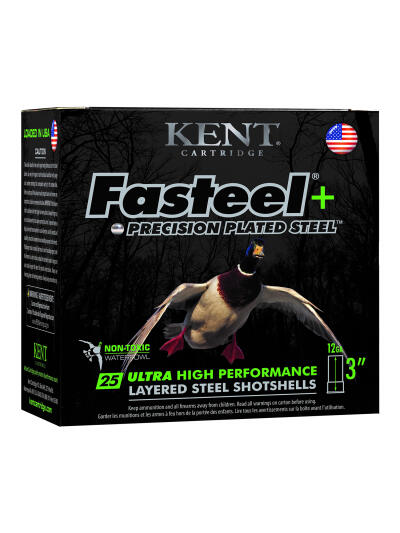 Kent Cartridge K123FSP364X6 Fasteel +  12 Gauge 3" 1 1/4 oz 4/6 Shot 25 Per Box/ 10 Case