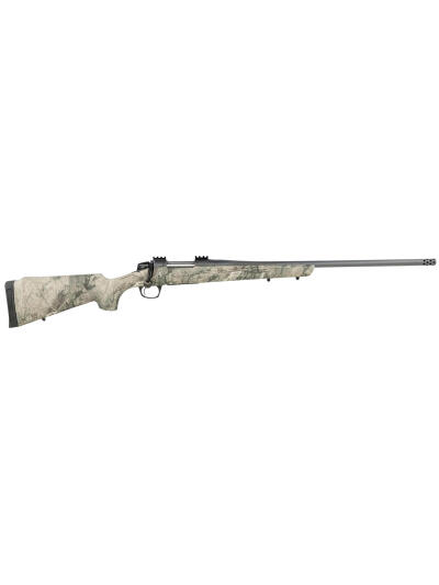 CVA CR6973 Cascade  Full Size 308 Win 3+1, 22" Sniper Gray Cerakote Steel Threaded Barrel, Sniper Gray Cerakote Steel Receiver, Exclusive Realtree Rockslide Fixed w/SoftTouch Stock, Right Hand