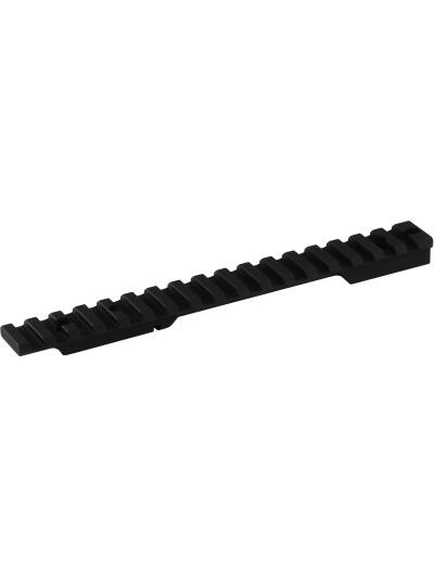 Seekins Precision 0010710013 Remington 700 Short Action 0 MOA #6 Screws  Black Anodized