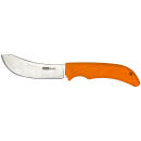 AccuSharp 732C Butcher  4" Fixed Butcher Plain Stainless Steel Blade/Blaze Orange Ergonomic Anti-Slip Rubber Handle