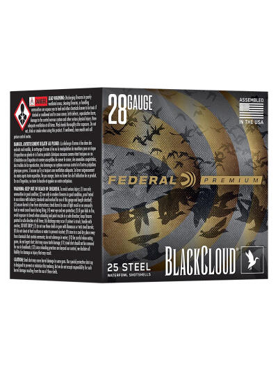 Federal PWBX2853 Black Cloud FS 28Gauge 3" 3/4oz 3Shot 25 Per Box/10 Case