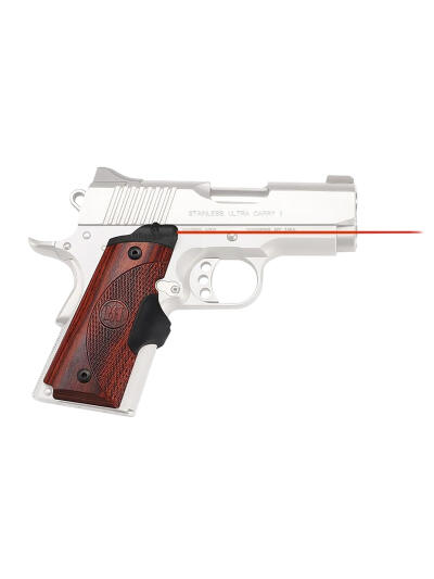 Crimson Trace LG902 Lasergrips Master Series 1911 Compact, Red Laser Rosewood