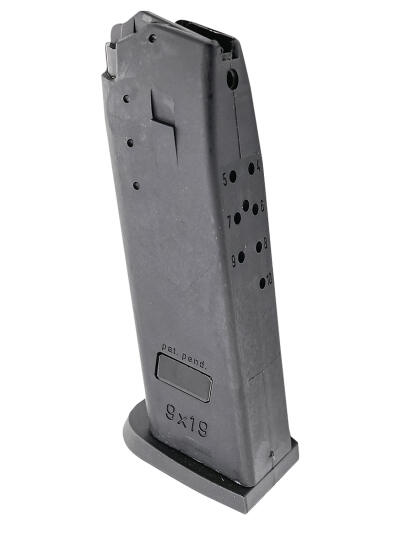 HK 50248611 USP  Black Detachable 10rd 9mm Luger (Full Size)