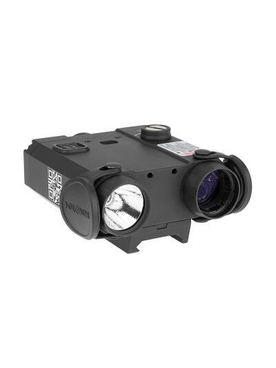 Holosun LS420G LS420G  Matte Black Green Laser & IR Pointer/Illuminator Coaxial Dual Laser 600 Lumen White Light