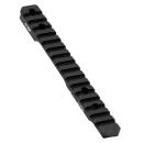 Mdt Sporting Goods Inc 102190BLK Picatinny Scope Rail  Black Anodized 11" Long Fits Tikka T3/T3x Short Action, 20 MOA