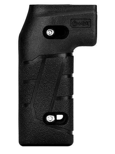 Mdt Sporting Goods Inc 105173BLK Premier Vertical Grip Black Polymer, Removable Side Panels, Fits MDT Chassis