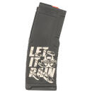 Black Rain Ordnance MAG30LETITRAINB Magazine  30rd 223 Rem/5.56 NATO Let It Rain Bullet Engraving Fits AR-15 Platform