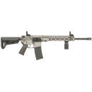 Maxim Defense MXM49734 MD15 L 5.56x45mm NATO 30+1 16" Fluted Barrel, Sniper Gray Rec/M-LOK Handguard, Black Magpul Furniture, SL-K Stock, MBUS Sights, Blackout Defense Flat Trigger