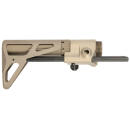 Maxim Defense MXM47563 Combat Carbine Stock (CCS) Gen 6 FDE Aluminum, Includes Buffer Tube, Fits AR-15 Platform