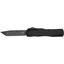Kershaw 9000T Livewire  Automatic 3.30" OTF Tanto Plain Black DLC CPM MagnaCut Steel Blade, Black Anodized Aluminum Handle, Includes Pocket Clip