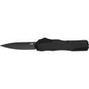 Kershaw 9000BLK Livewire  Automatic 3.30" OTF Spear Point Plain Black DLC CPM MagnaCut Steel Blade, Black Anodized Aluminum Handle, Includes Pocket Clip