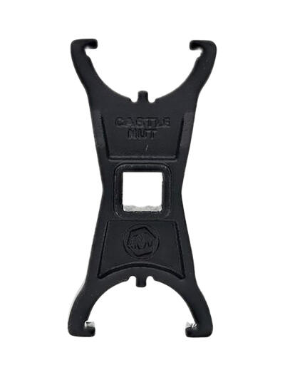 Wheeler 1199468 Castle Nut Crowfoot Wrench Black Steel
