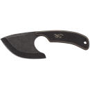 Browning 3220323B Cutoff  Boxed 2.50" Fixed Skinner Plain Black Black Oxide Stonewashed 9Cr14MoV SS Blade, Black/Tan G10 Handle