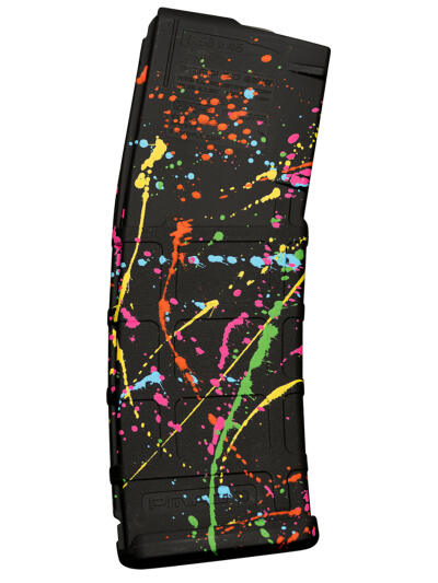 Weapon Works 228049 PMAG GEN M2 MOE 30rd 5.56x45mm NATO Splatter Polymer Fits AR-15