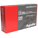 Aguila 8053AG   270Win 130gr InterLock Boat Tail Soft Point 20 Per Box/10 Case