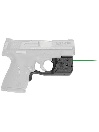 Crimson Trace 0158401 Laserguard Pro Fits S&W M&P Shield & M&P Shield M2.0 9mm/40 S&W, Green Laser/White Light Black Polymer