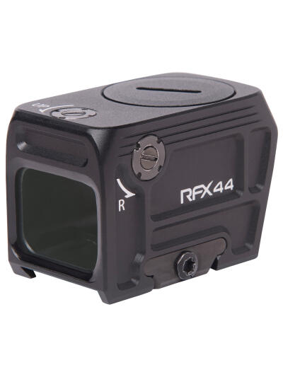 Viridian 9810110 RFX44  Black Anodized 1 x 21 mm  x 16.5 mm 5 MOA Green Dot ACRO/Shield RMSc Footprint