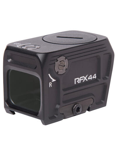 Viridian 9810113 RFX44  Black Anodized 1 x 21 x 16.5mm 5 MOA Green Dot ACRO/Picatinny High Mount