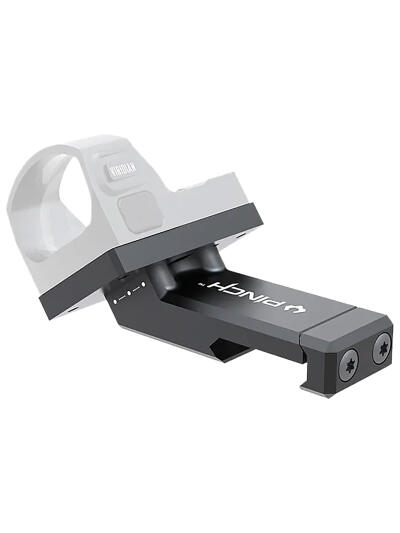 Viridian 9820035 PINCH Adjustable 35 Degree Offset Mount with Docter/Burris Fast Fire/Vortex Venom Adapter  Black Anodized