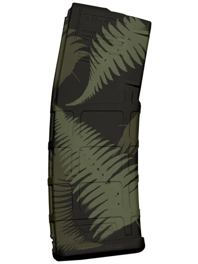 Weapon Works 228048 PMAG GEN M2 MOE 30rd Fits AR/M4 Ferns (Green) Polymer