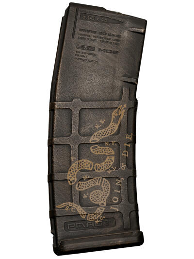 Weapon Works 228052 PMAG GEN M2 MOE 30rd Fits AR/M4 Join Or Die Polymer