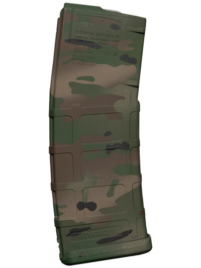 Weapon Works 228055 PMAG GEN M2 MOE 30rd Fits AR/M4 Multi-Cam Woodland Polymer